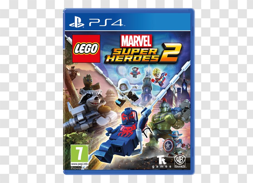 Lego Marvel Super Heroes 2 PlayStation 4 2016 Dimensions - Eroes Transparent PNG