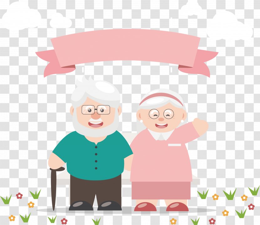 Clip Art - Santa Claus - Hairy White Couple Transparent PNG