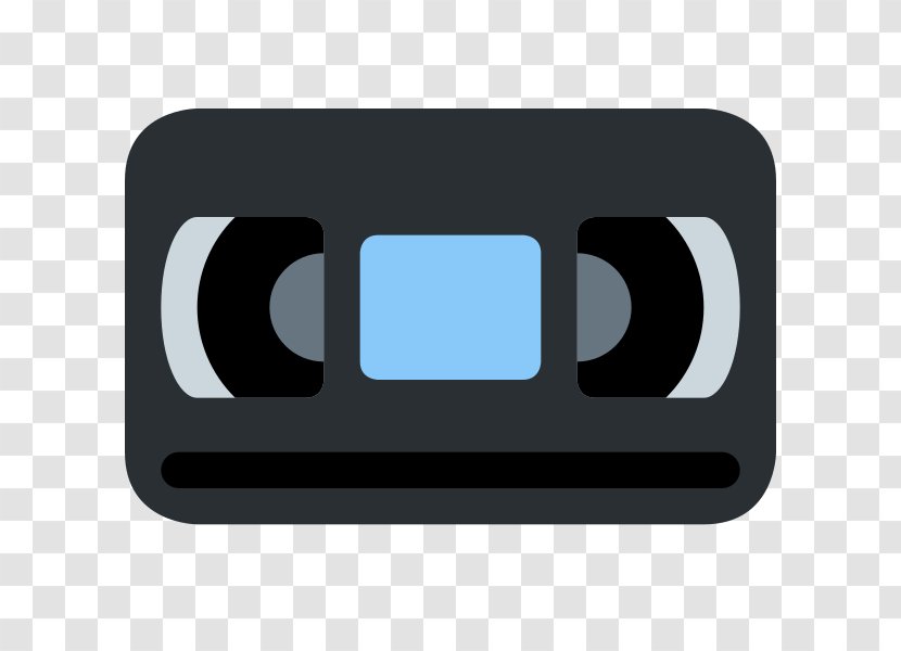 Digital Video Emoji Videotape Compact Cassette Transparent PNG
