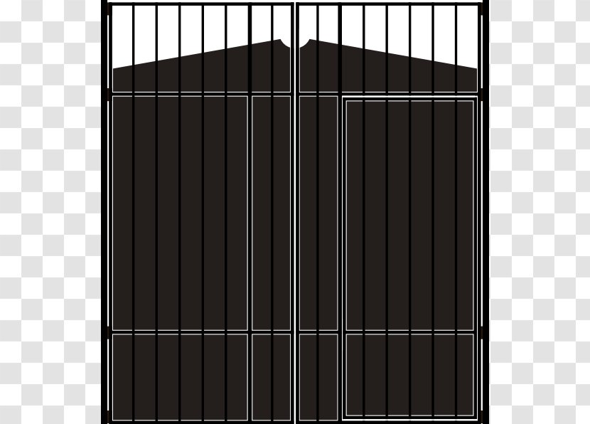 Gate Iron Clip Art - Metal - Cliparts Transparent PNG