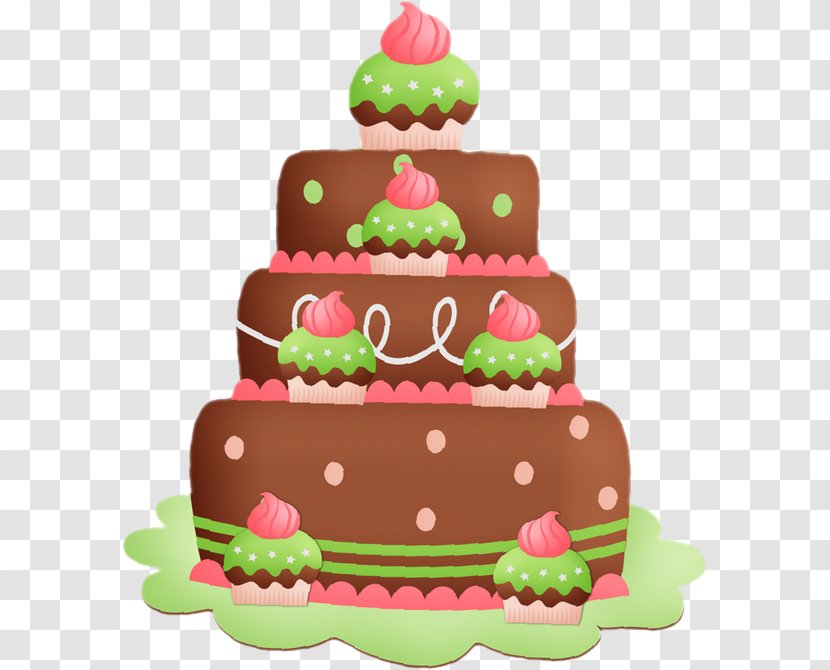 Birthday Cake Chocolate Christmas Sugar - Decorating Transparent PNG