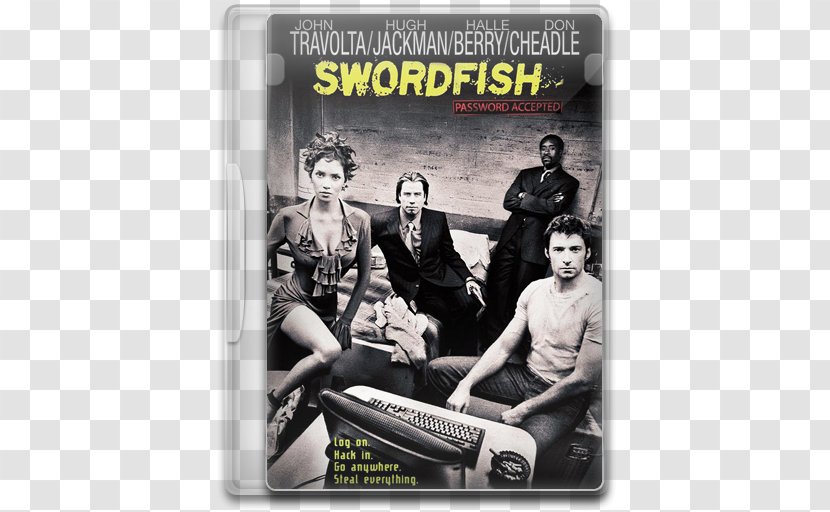 Poster Black And White Film - Swordfish Transparent PNG
