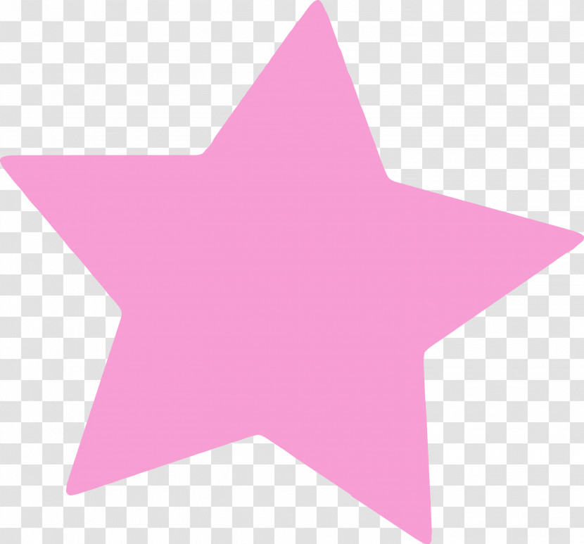 Pink Purple Violet Star Magenta Transparent PNG