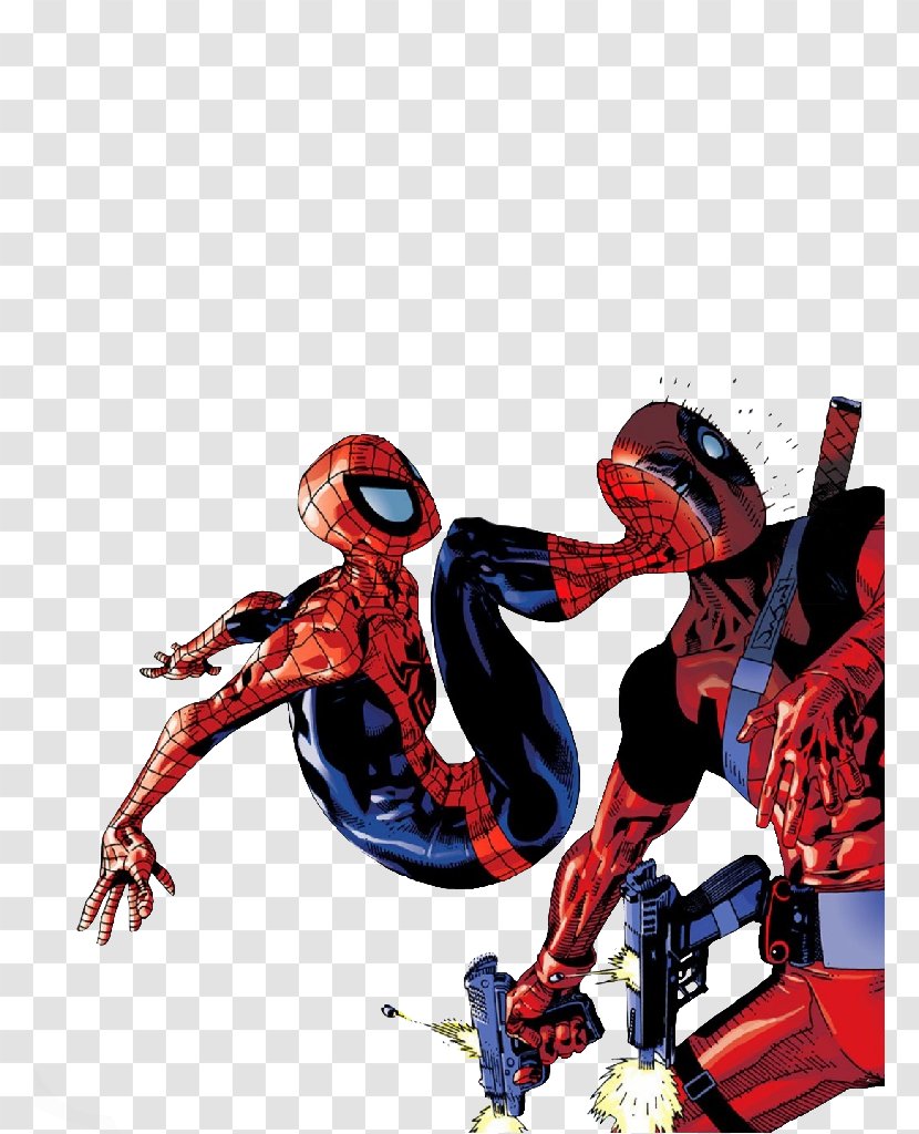 Spider-Man Deadpool Nick Fury Venom Captain America - Supervillain - And Spiderman Transparent PNG