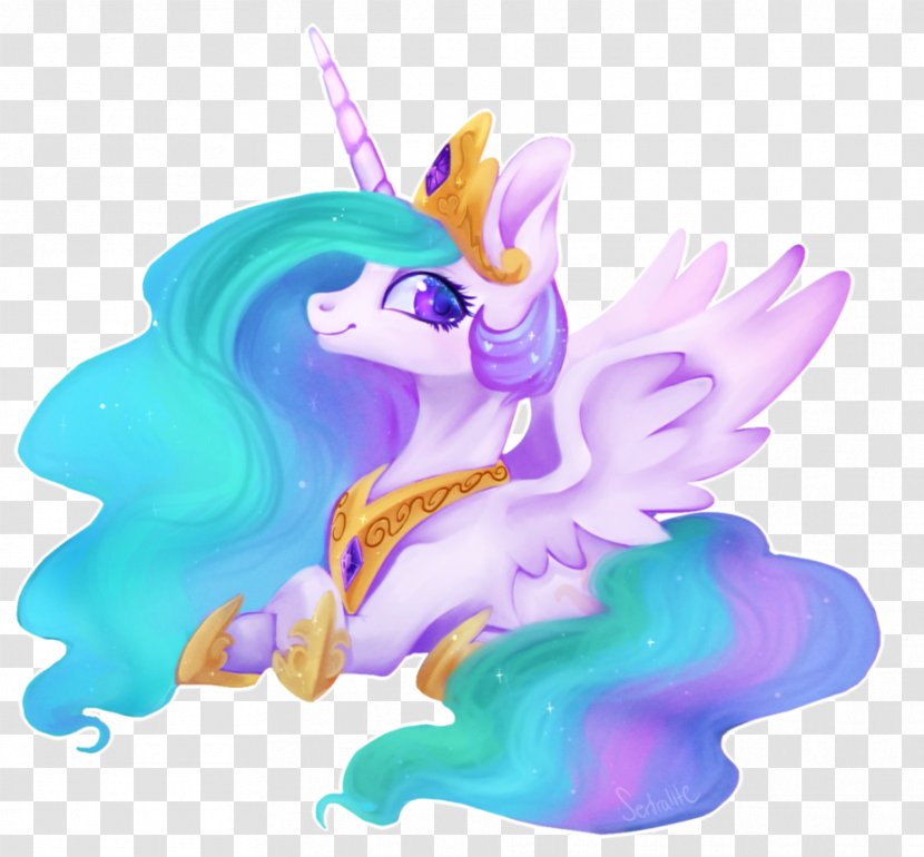 Princess Celestia Luna OOAK Cadance Pony - Mythical Creature - De My Little Transparent PNG