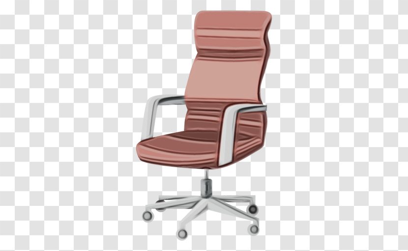 Chair Office Furniture Line Material Property - Comfort Armrest Transparent PNG
