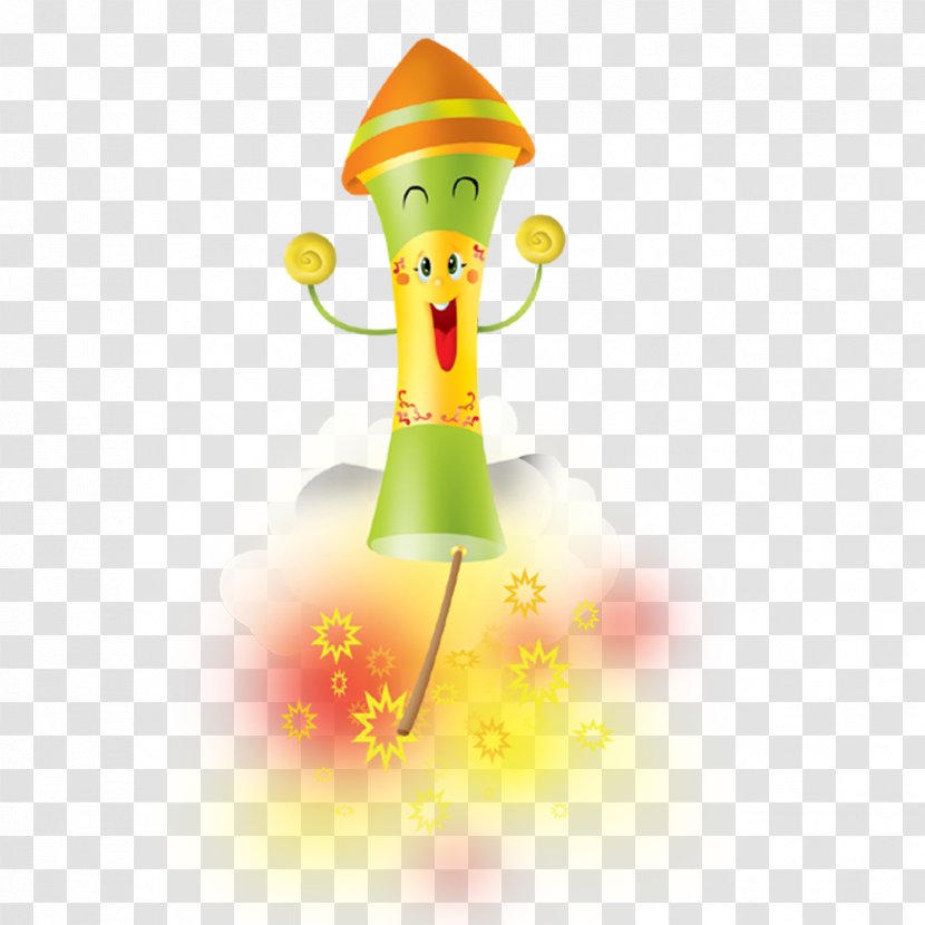 Chinese New Year Firecracker - Designer - Material Transparent PNG