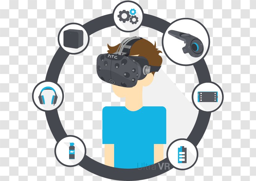 Gear Background - Headmounted Display - Gesture Conversation Transparent PNG