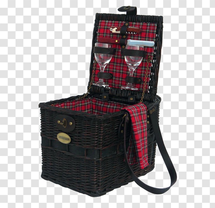 Fashion Tartan February 14 Pattern - Gift - Picnic Basket Transparent PNG