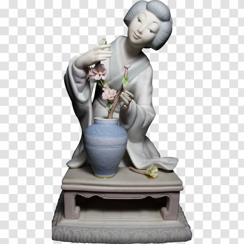 Sculpture Figurine Statue - Geisha Transparent PNG
