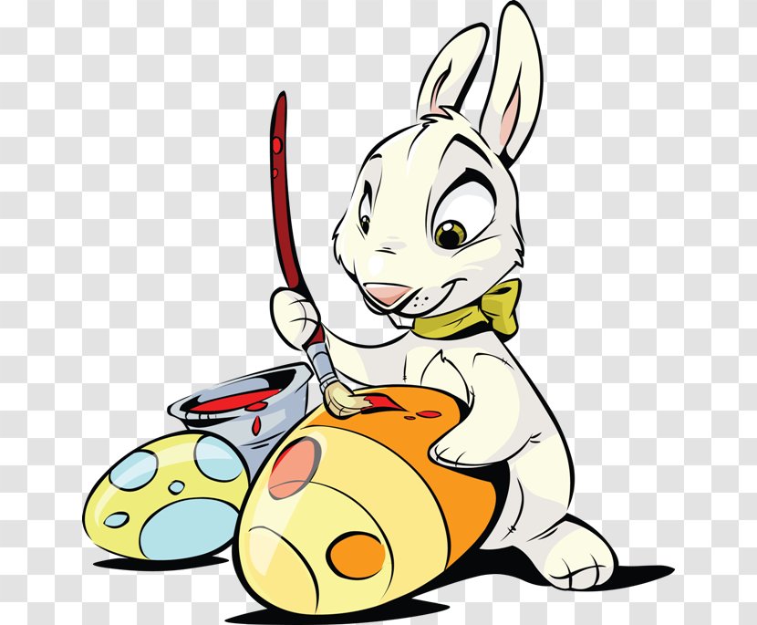 Easter Bunny Egg Rabbit Clip Art Transparent PNG