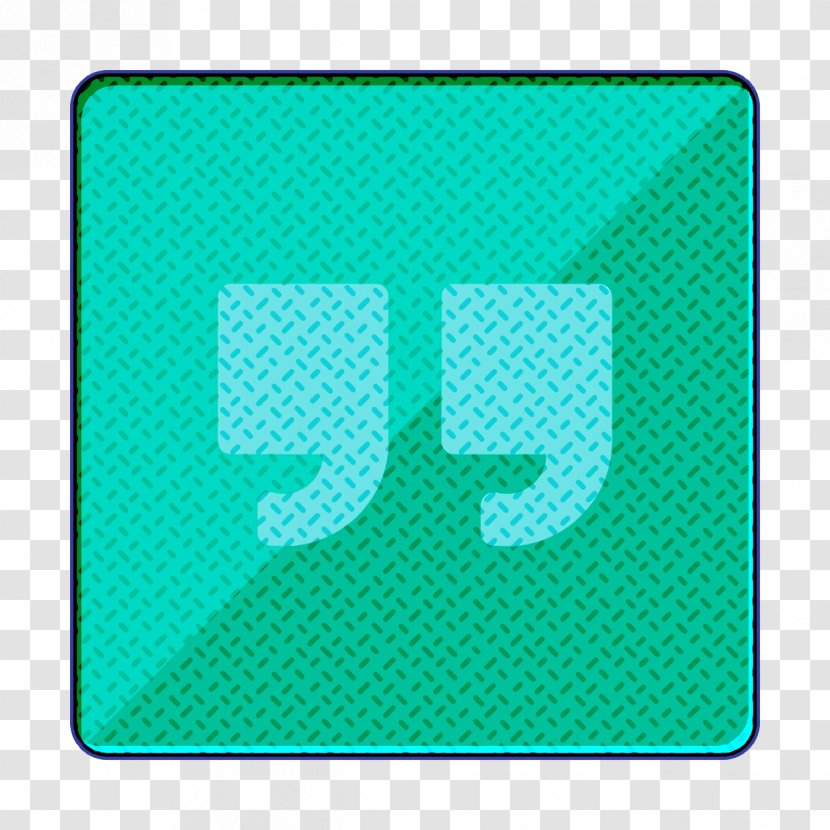 Gloss Icon Hangouts Media - Square - Material Property Electric Blue Transparent PNG