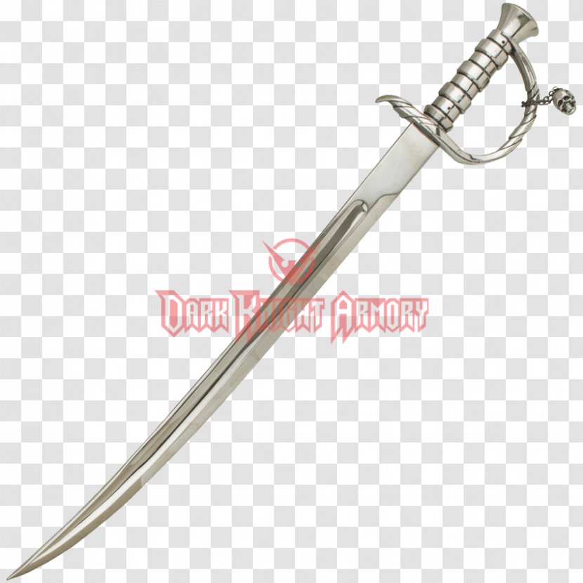 Sabre Cutlass Knife Dagger Basket-hilted Sword - Machete Transparent PNG