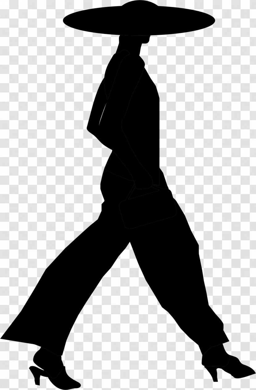 Clip Art Image Vector Graphics Openclipart Stock.xchng - Walking - Blackandwhite Transparent PNG