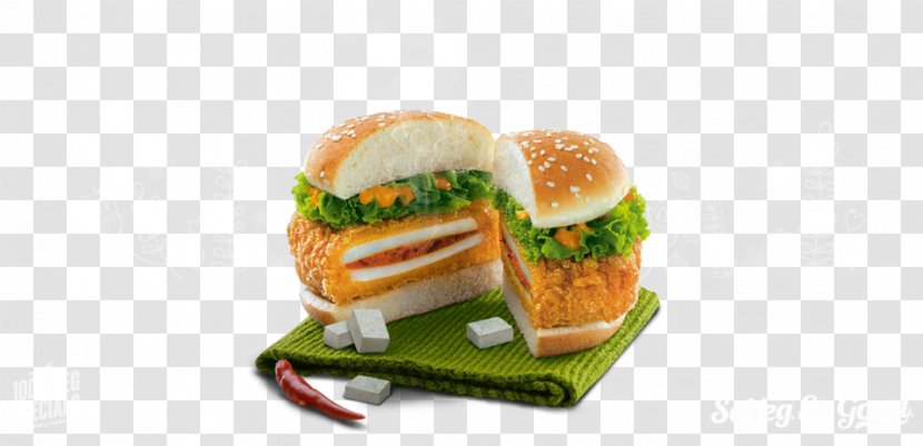 Slider Veggie Burger Fast Food Hamburger Breakfast Sandwich Transparent PNG