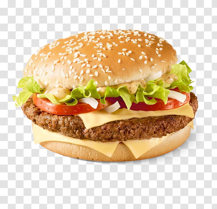 Big N' Tasty Hamburger KFC Fast Food French Fries - Patty Transparent PNG