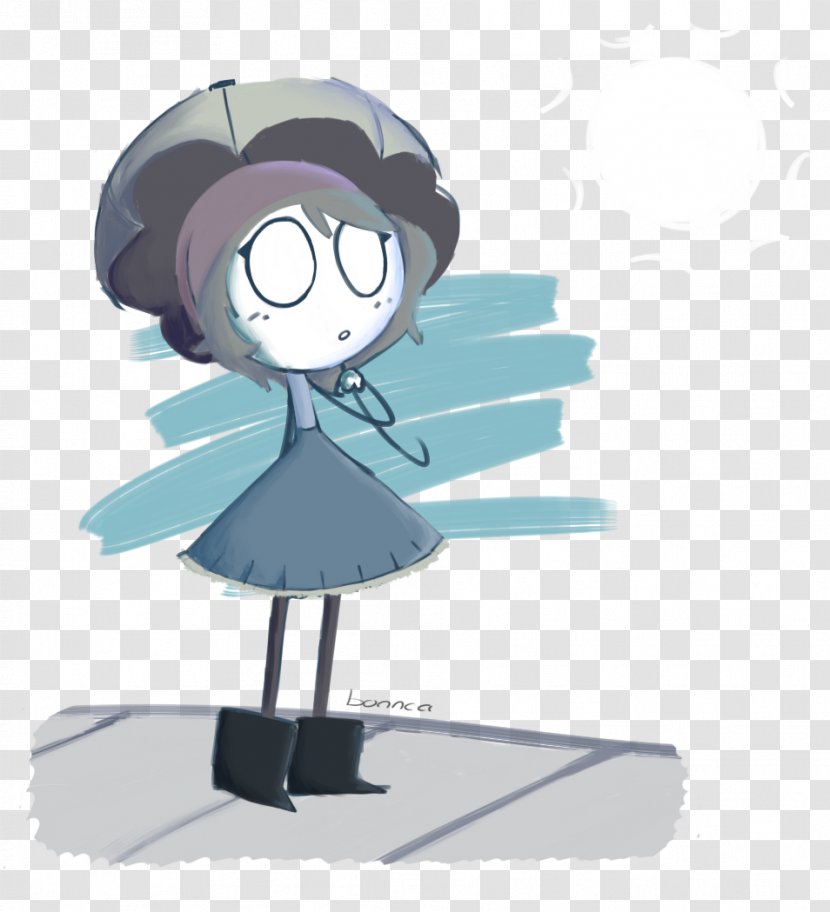 Cartoon Technology Figurine - Going Away Transparent PNG