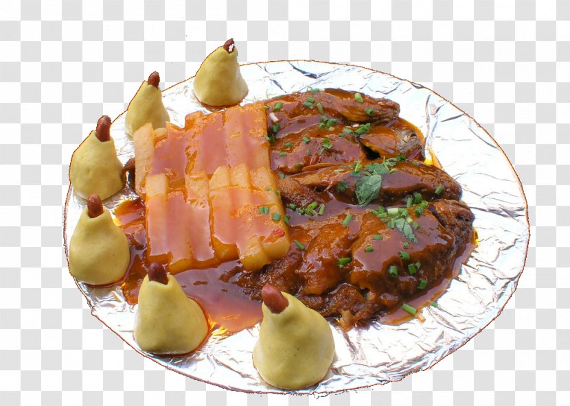Vegetarian Cuisine Chinese Ragout Fish German - Food - Pi Pear Stew Transparent PNG