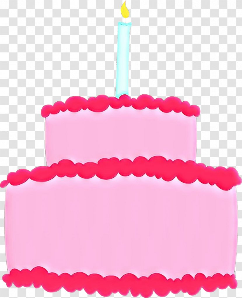 Pink Birthday Cake - Cuisine - Party Transparent PNG
