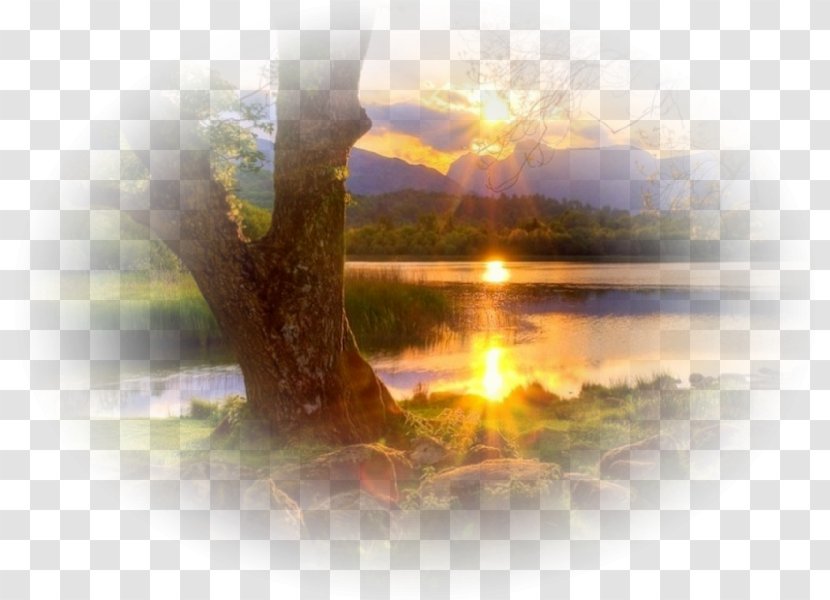 Summer Landscape Painting - Sky - Fukei Transparent PNG