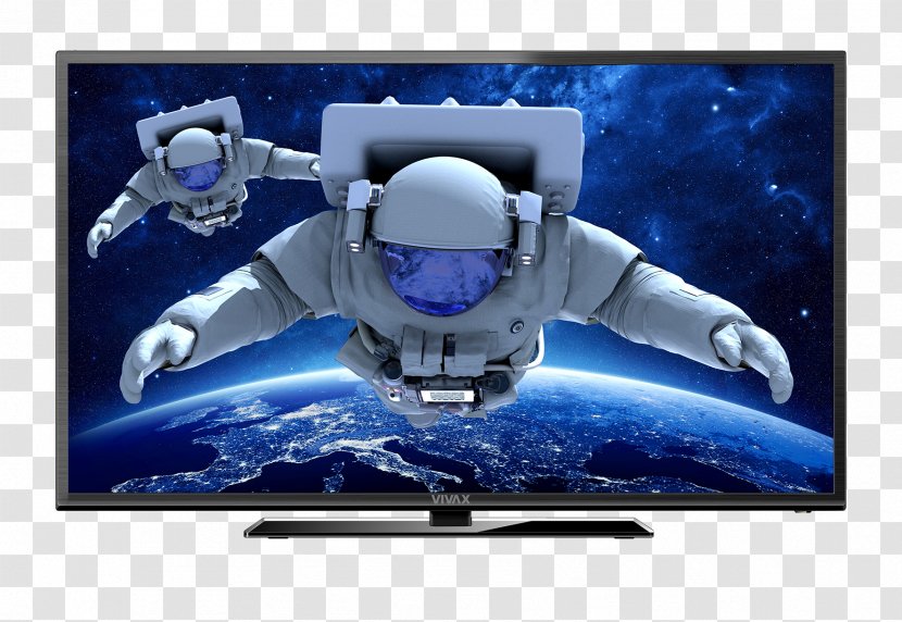 LED-backlit LCD Earthrise Fototapeta Television Set Wallpaper - Technology - Tv LED Transparent PNG