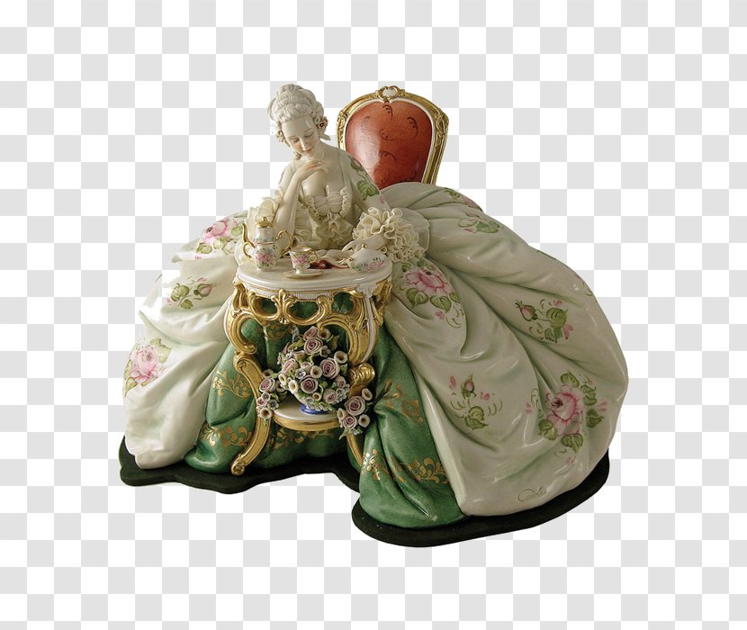 Volkstedt Capodimonte Porcelain Figurine Dresden - Royal Factory Berlin Transparent PNG