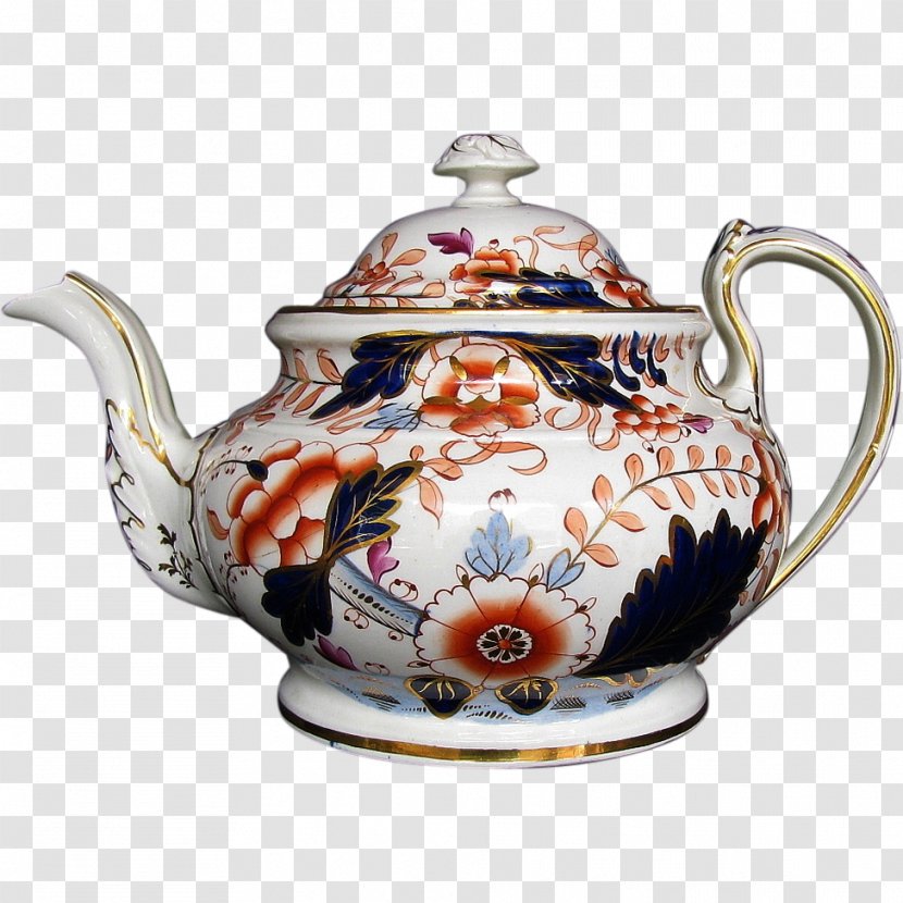 Teapot Kettle Porcelain Creamer - Tea Set Transparent PNG