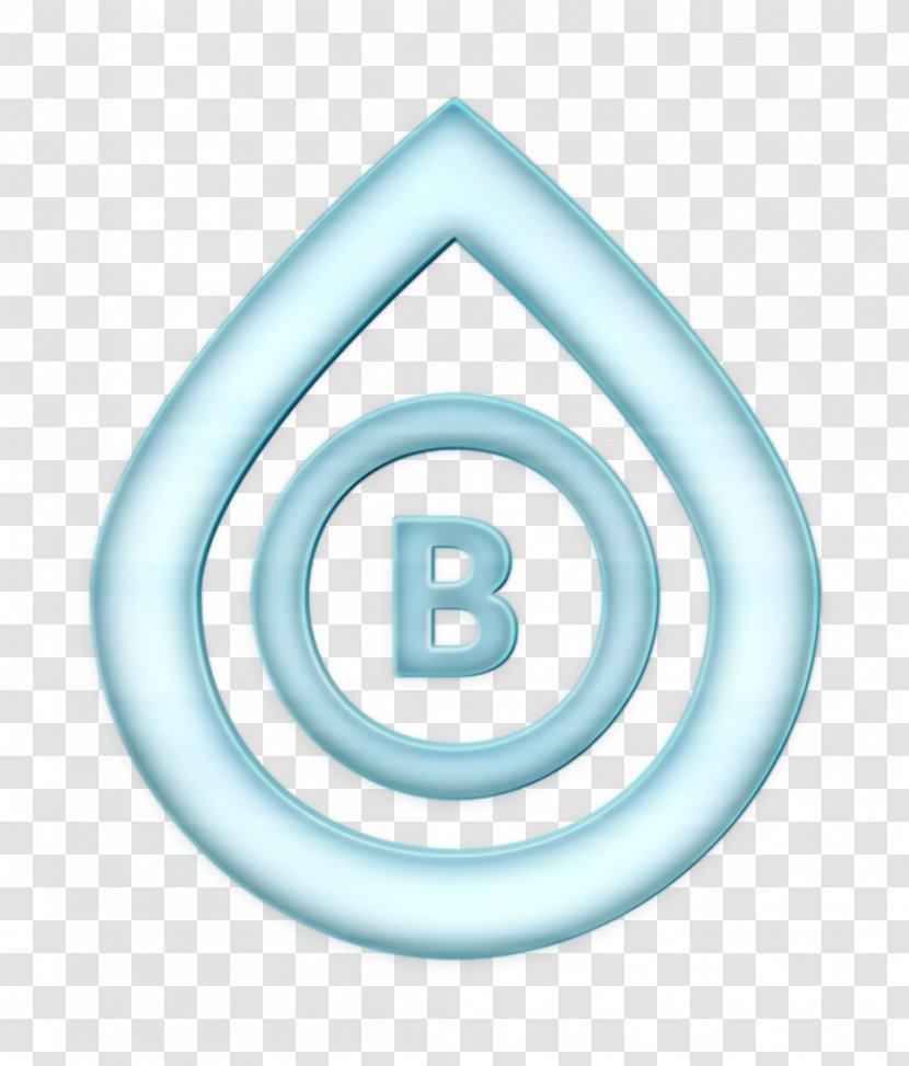 Number Icon - B - Blackandwhite Sign Transparent PNG