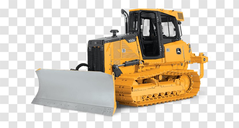 John Deere Caterpillar Inc. Bulldozer Heavy Machinery Backhoe Loader - Construction Equipment - Crawler Excavator Transparent PNG