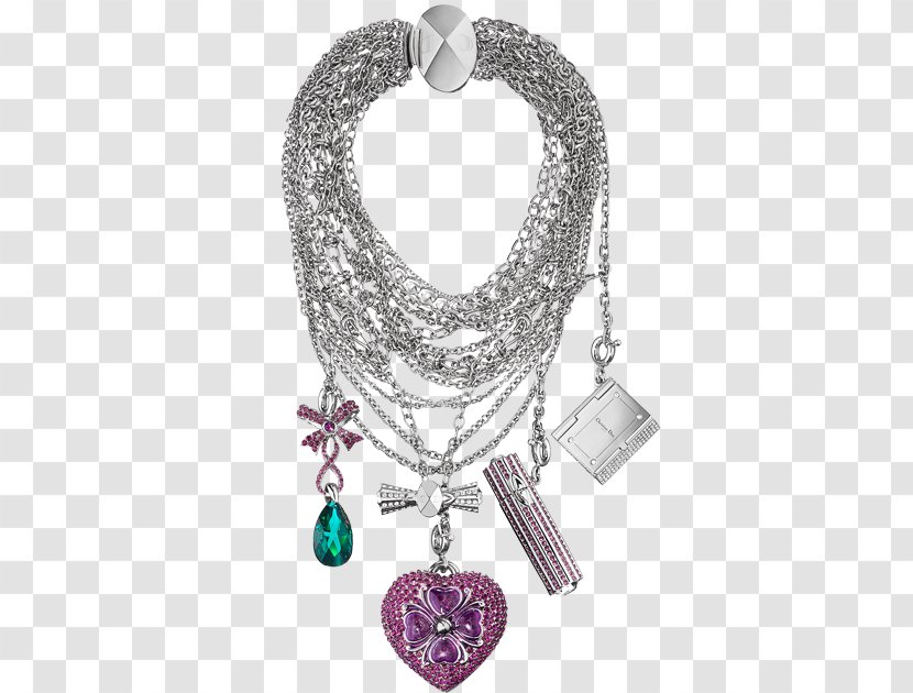 Necklace Chanel Jewellery Christian Dior SE Fashion - Purple - Once Upon A Time In Hollywood Transparent PNG