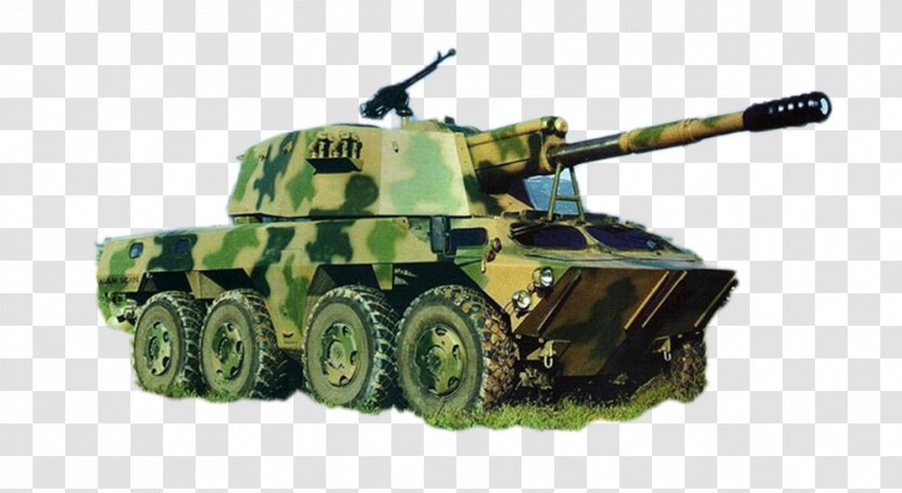 Tank Self-propelled Artillery Howitzer Armored Car Transparent PNG