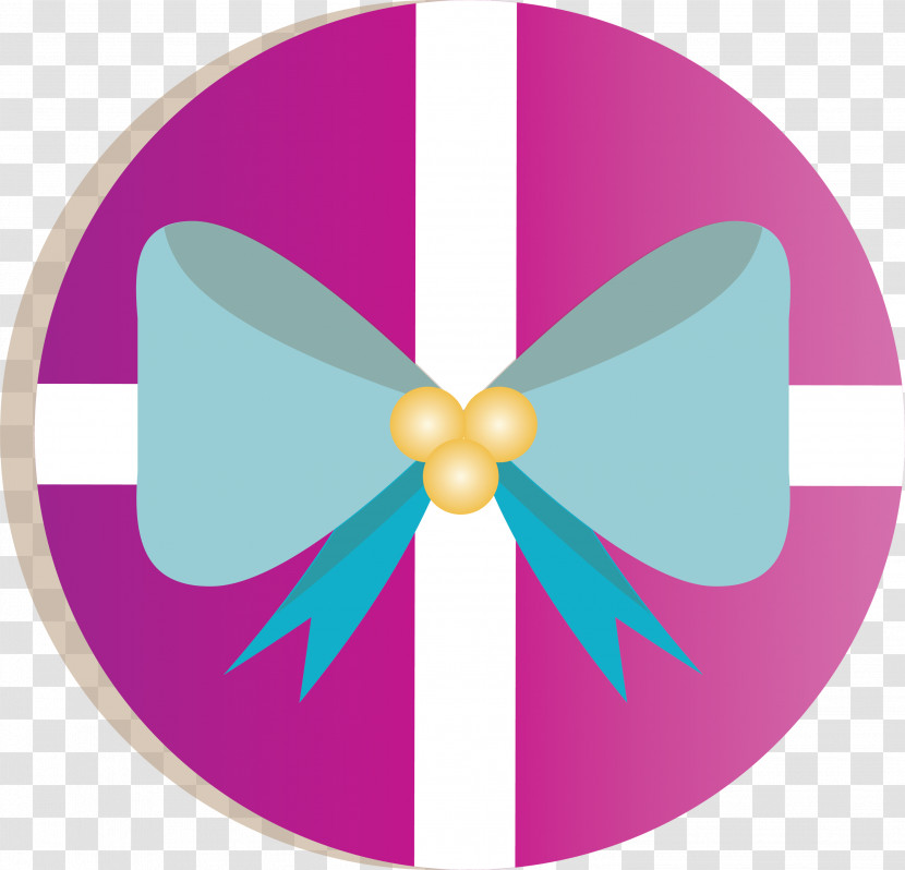 Christmas Gift Bow Transparent PNG