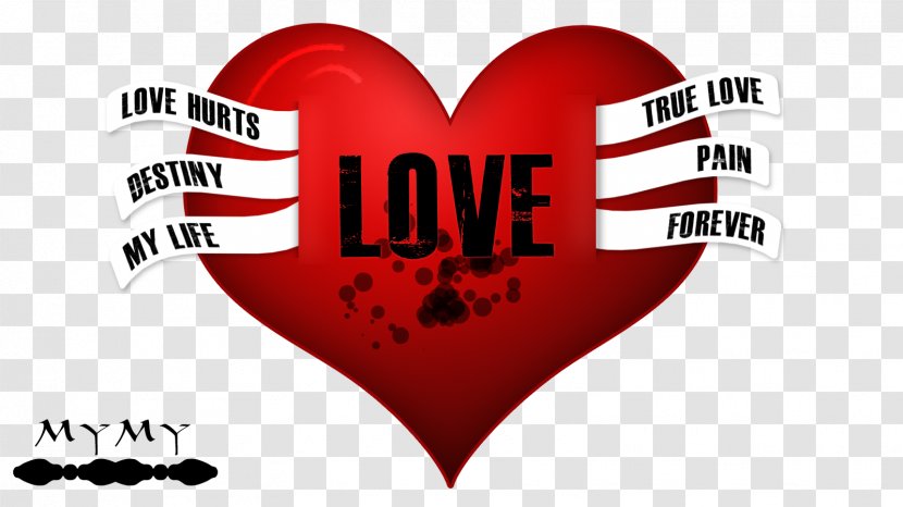 Heart Love Drawing Red - Cartoon Transparent PNG
