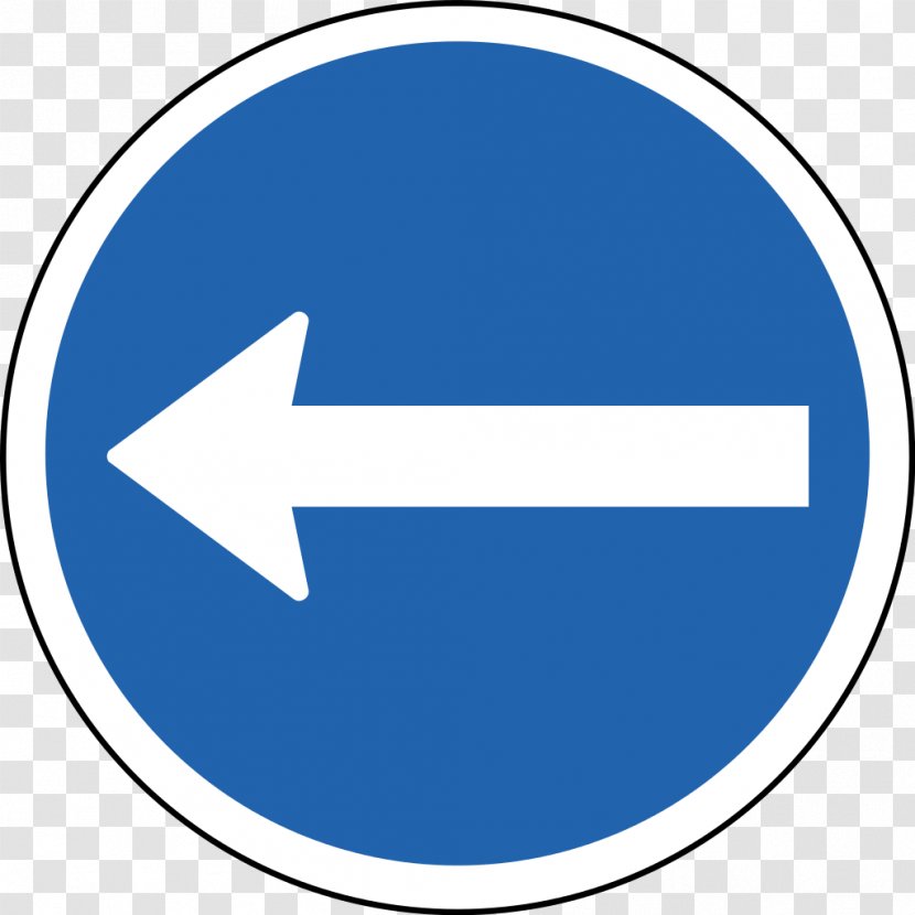 Traffic Sign Mandatory Clip Art - Brand - Turn Right Transparent PNG