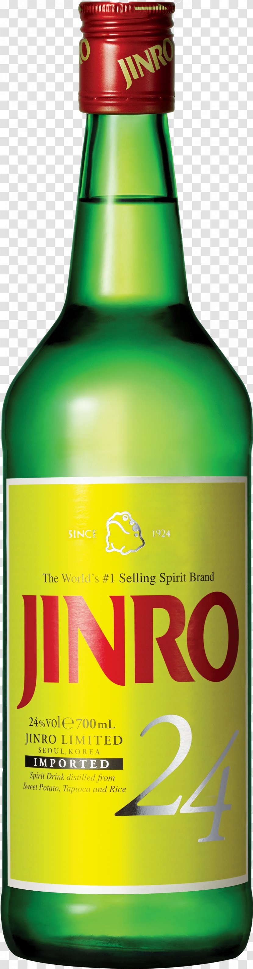 Soju Beer Distilled Beverage Whiskey Schnapps - Tapioca Transparent PNG