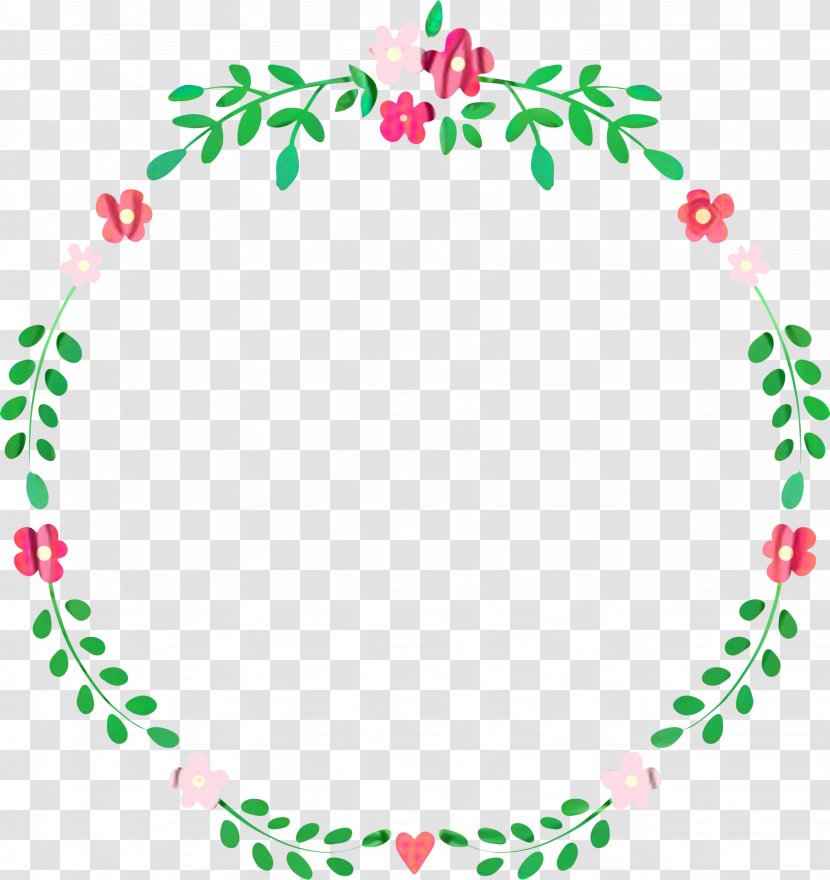 Flower Wreath Frame - Holly - Ornament Picture Transparent PNG