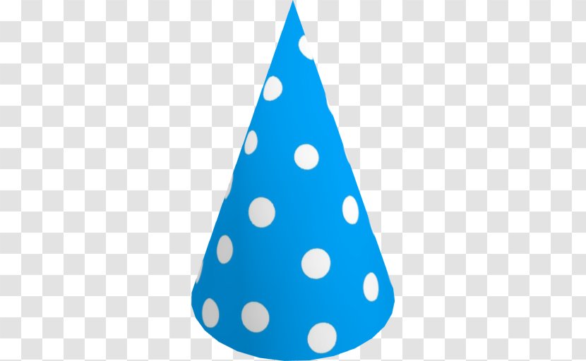 Party Hat Polka Dot - Psd Transparent PNG