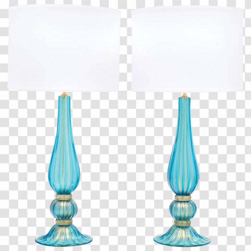 Lighting Light Fixture Turquoise - Ceiling - Gold Frame Blue Air Lamp Transparent PNG