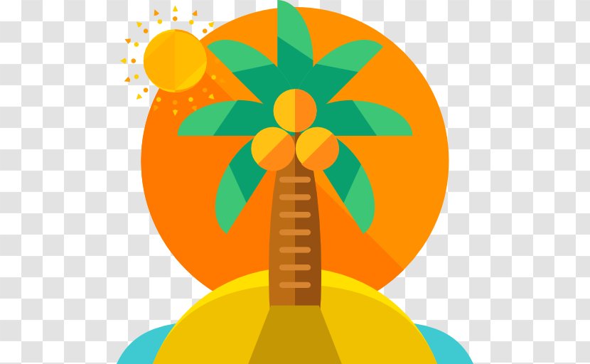 Icon - Fruit - A Yellow Coconut Transparent PNG