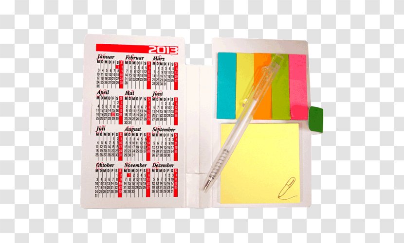 Post-it Note Advertising Notebook Pen & Pencil Cases - Bookmark Transparent PNG