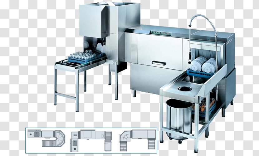 Train Hospitality Industry Machine Major Appliance Kitchen - Dishwasher - Chui Transparent PNG