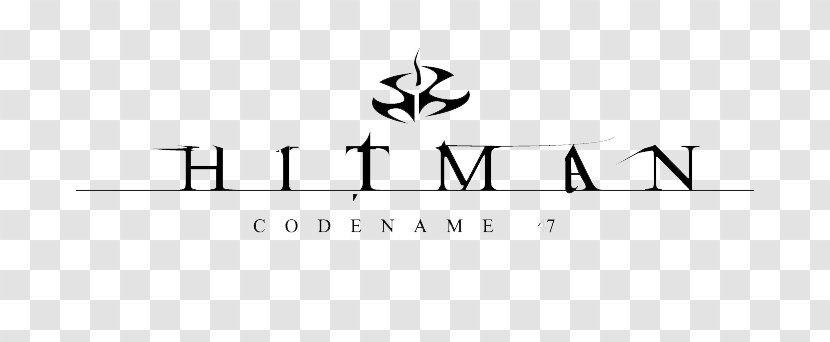 Hitman Logo Brand Design Font - Monochrome - Hart: Wrestling With Shadows Transparent PNG