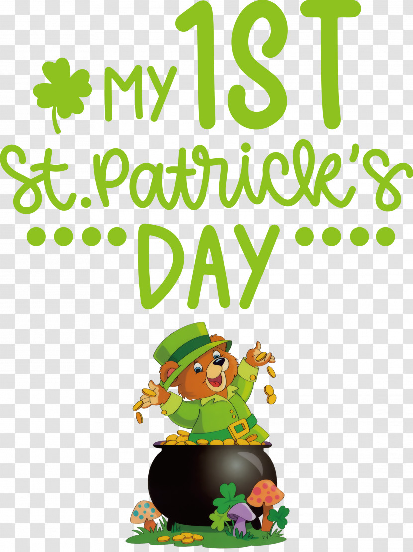 My 1st Patricks Day Saint Patrick Transparent PNG