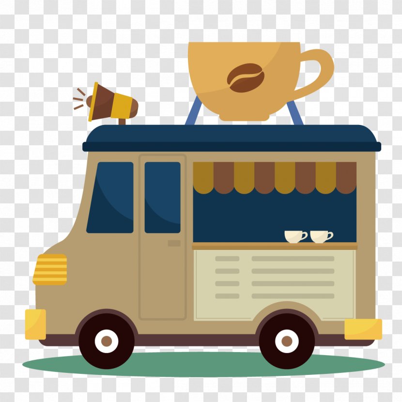 Coffee Cup Cafe - Vector Bar Transparent PNG