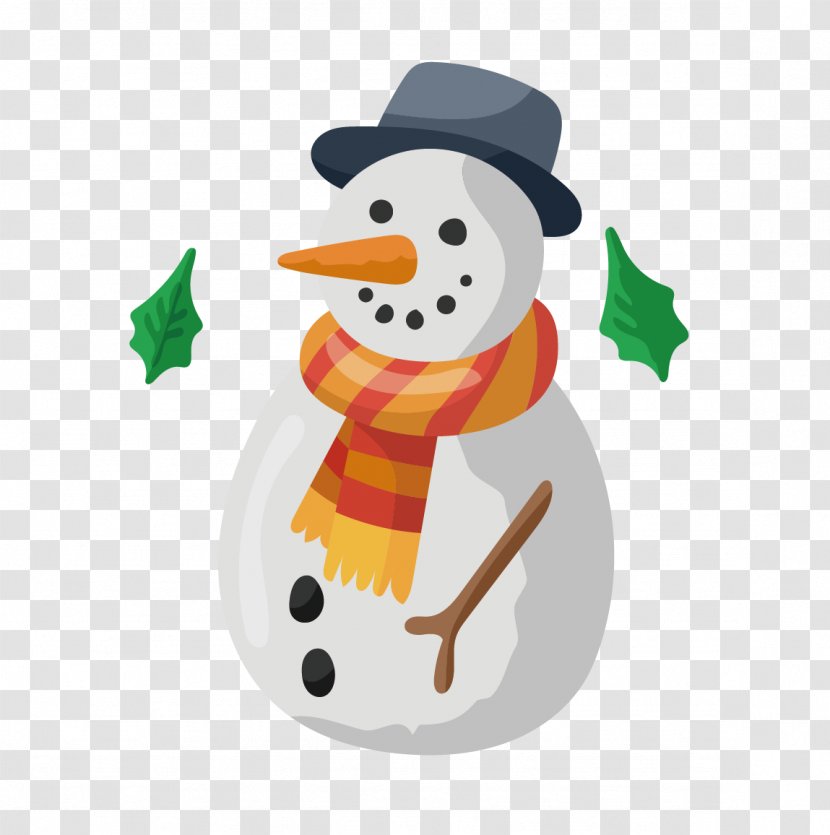 Snowman Christmas Drawing - Beak Transparent PNG
