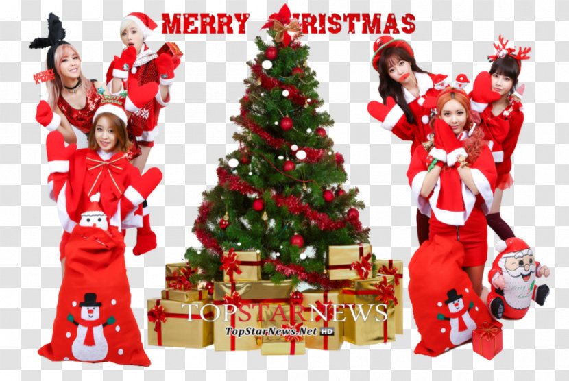 T-ara N4 South Korea Jeon Won Diary K-pop - Christmas Tree - T ARA Transparent PNG