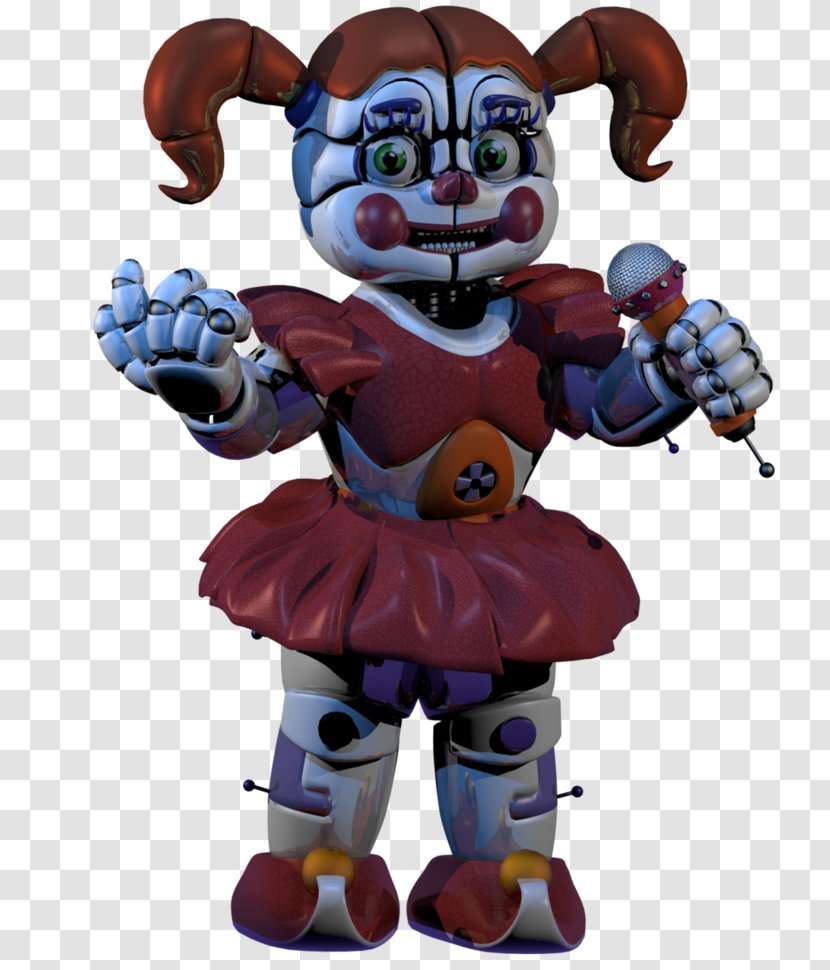 Five Nights At Freddy S Sister Location Circus Infant Jump Scare Song Transparent Png