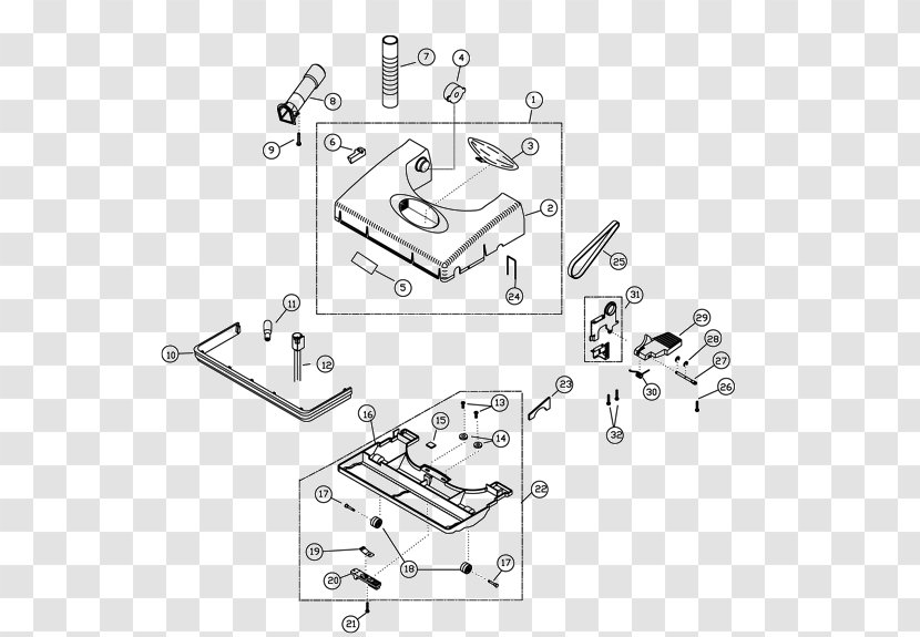 Car Line Angle Technology - White Transparent PNG