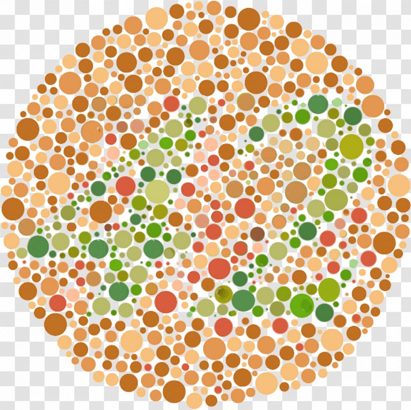 Color Blindness Ishihara Test Visual Perception Vision - Point - Exam Transparent PNG