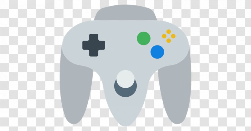 Game Controllers GameCube Controller Nintendo 64 Video Games - Silhouette - Gamepad Transparent PNG